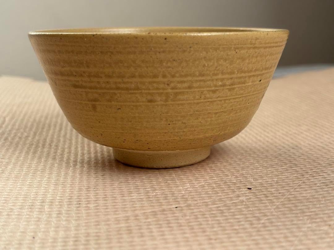 岸本謙仁 刷毛目茶碗 共箱 茶道具 鑑賞陶器 抹茶碗 【公式通販】