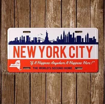 Amazon.co.jp: ニューヨーク プレート アメリカ サイン 看板 標識