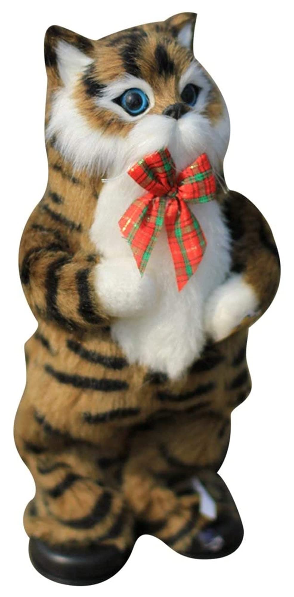 Amazon.co.jp: HAISERVEN かわいいシミュレーション猫電気黄色猫歌と