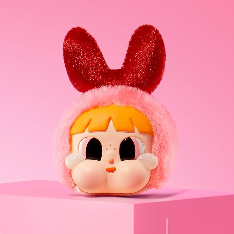 Amazon | POP MART CRYBABY × Powerpuff Girls Series-Vinyl Face