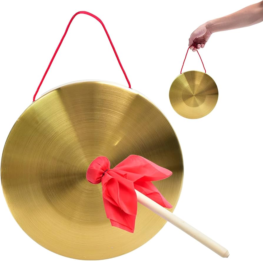 いい音のする銅鑼(ドラ)です