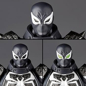 Amazon.com: Kaiyodo Revoltech Amazing Yamaguchi Agent Venom Total
