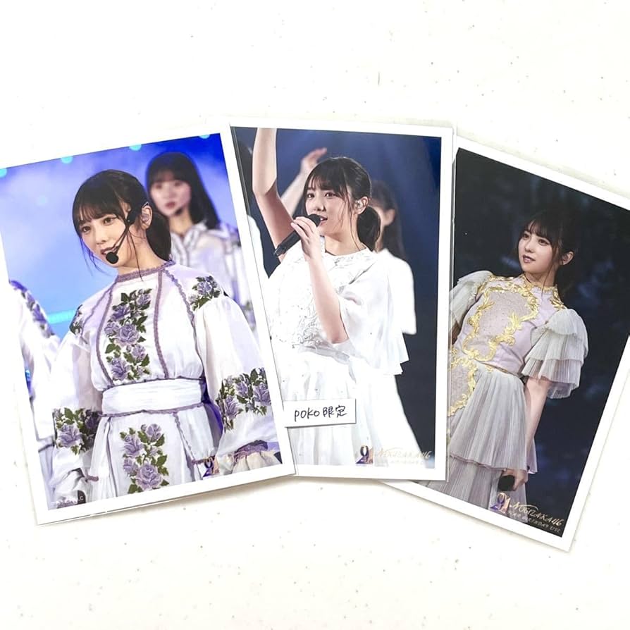 与田祐希 逃げ水 生写真 3枚 コンプ 乃木坂46