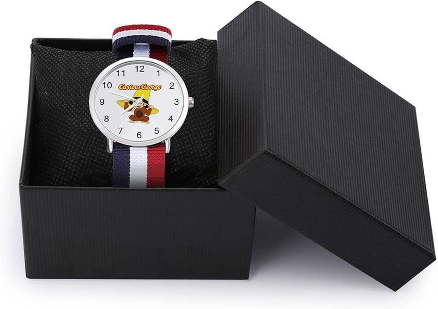 Amazon.co.jp: おさるのジョージ 腕時計 ファッション腕時計 メンズ