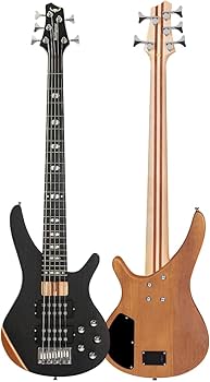 Amazon.com: Bullfighter Elem Electric Bass Guitar 5 Strings Full
