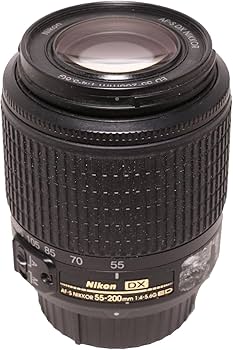 Amazon.com : Nikon 55-200mm f4-5.6G ED Auto Focus-S DX Nikkor Zoom