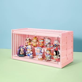 POP MART ライト付きディスプレイコンテナ ディスカウント 4個セット35
