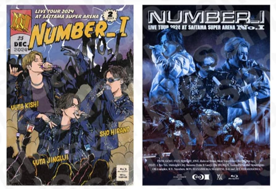Number_i LIVE TOUR 2024 No.Ⅰ 初回生産限定盤・通常盤 Amazon.co.jp: 《