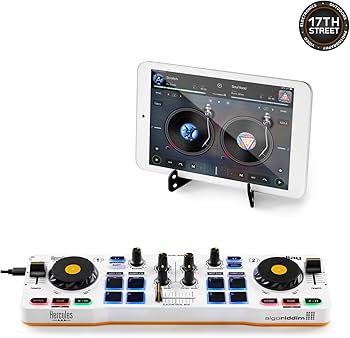 Amazon.com: Hercules DJ Control Mix - Blue Wireless Bluetooth DJ