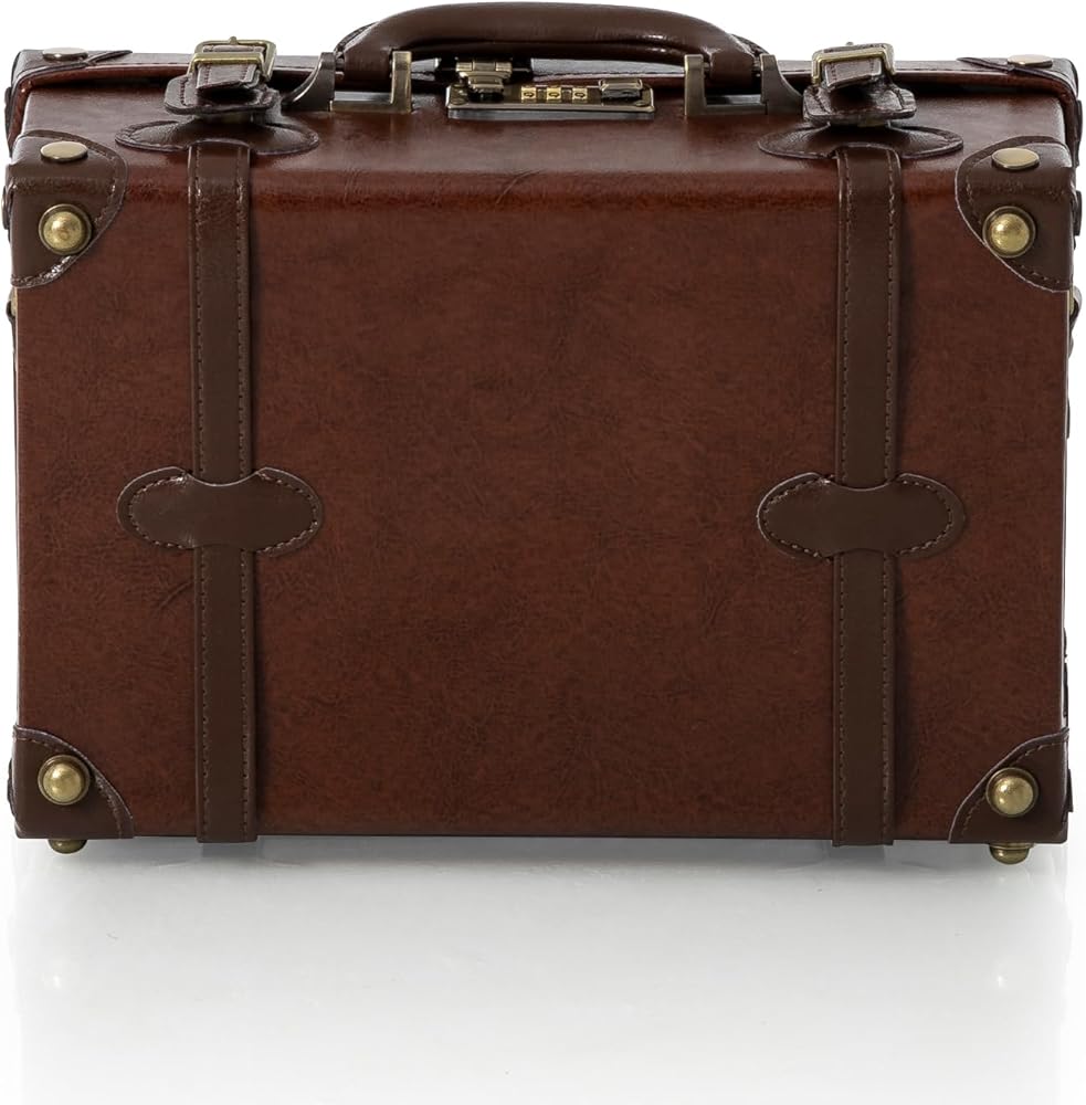 Amazon | [COTRUNKAGE] トランクケース アンティーク風 レトロ