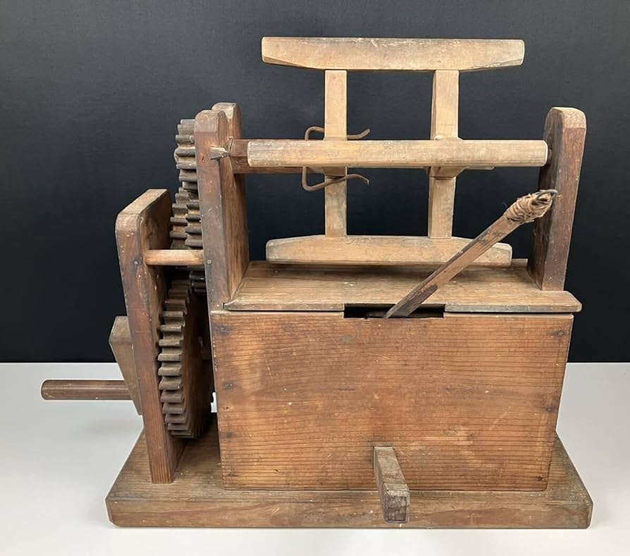 Amazon | 【糸巻き機】手回し糸巻き木製アンティーク古民具レトロ 303