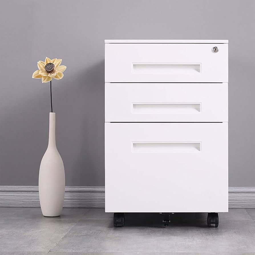 Amazon.co.jp: 【メーカー直送】 MTLES 3段引き出し可動式キャビネット