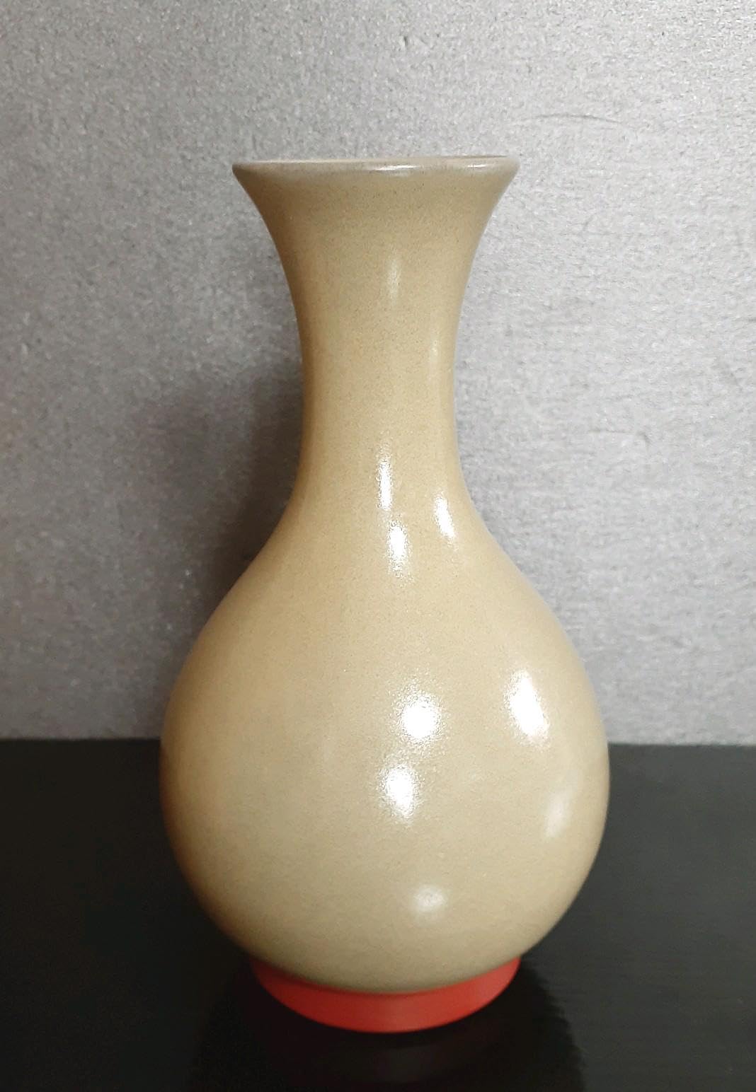 人間国宝 佐渡 無名異焼 五代 伊藤赤水 造 染付 水藻に魚の図 花入れ