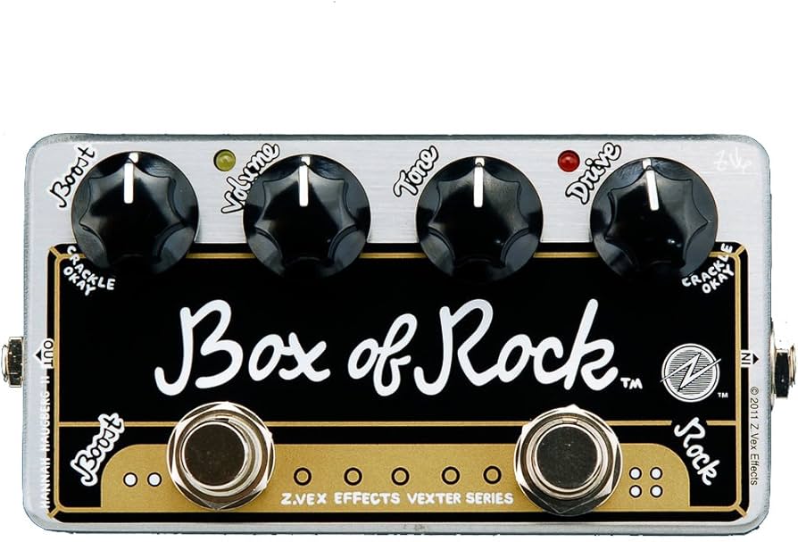 Amazon.com: ZVEX Effects Vexter Box of Rock Distortion Guitar