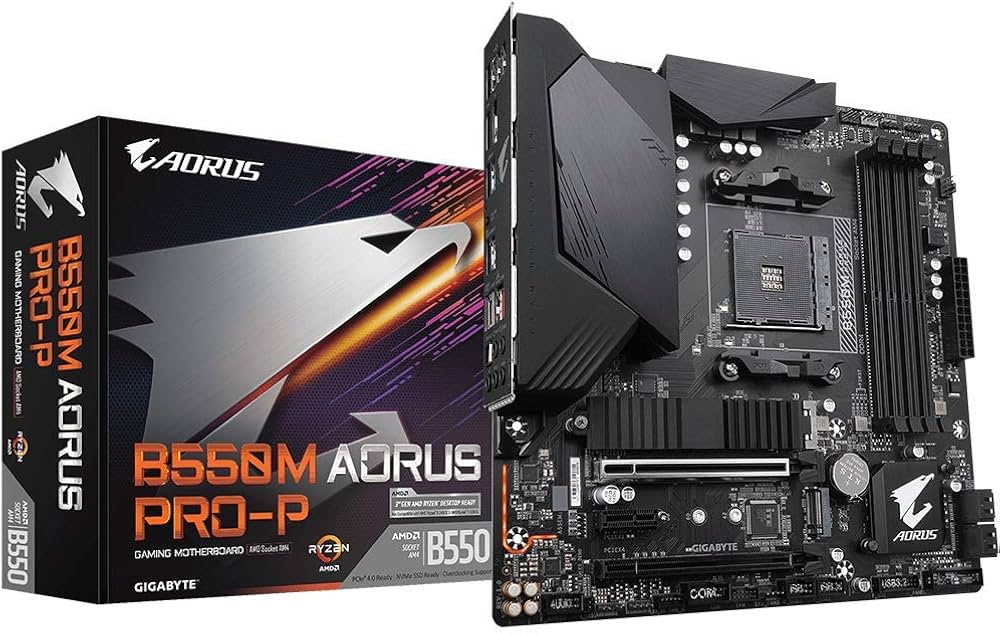 Amazon | GIGABYTE B550M AORUS PRO-P マザーボード MicroATX [AMD
