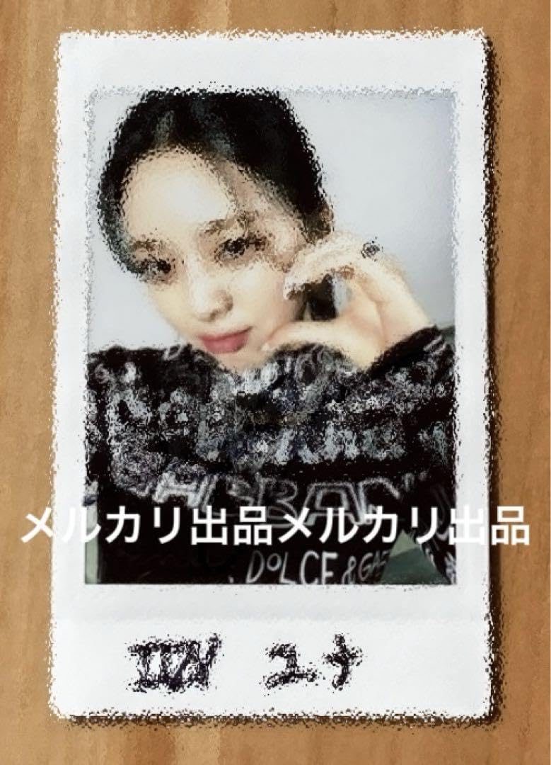 ILLIT NOT CUTE ANYMORE ユナ 直筆サイン入りチェキ ILLIT NOT CUTE