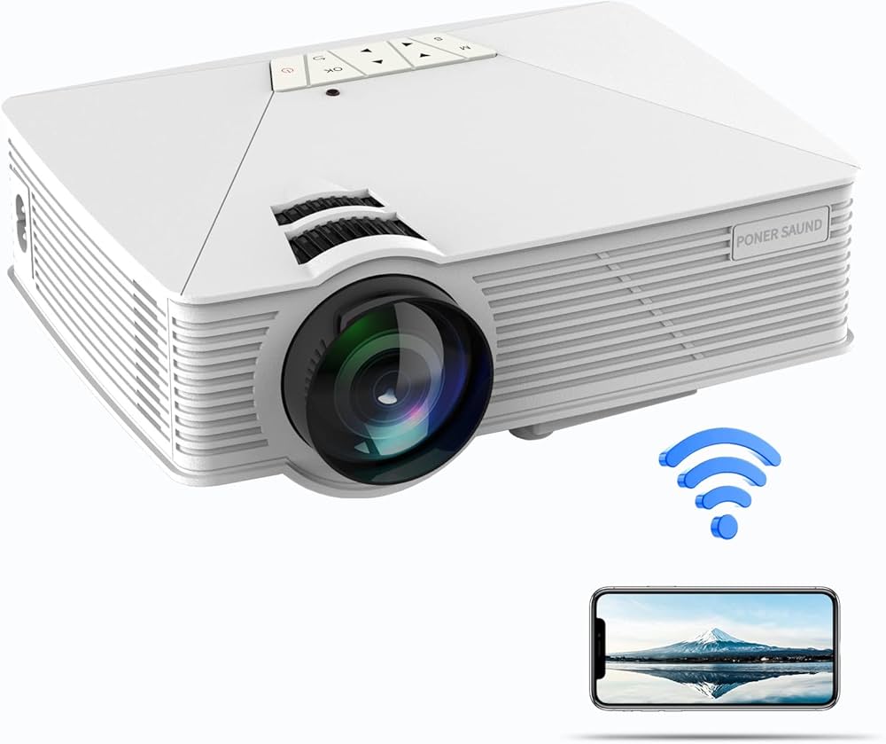 Amazon.co.jp: PONER SAUND プロジェクター Wifi 小型 家庭用 6500lm