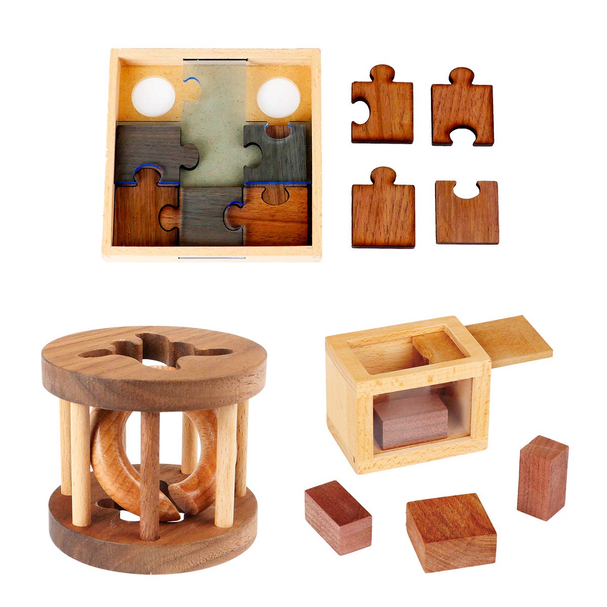 Amazon.co.jp: ユーキャン パズルで脳トレーニング オリジナル木製