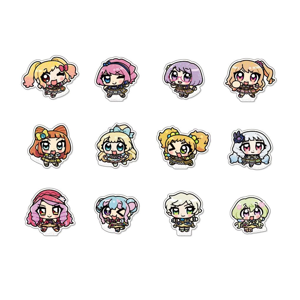 Amazon | アイカツ！シリーズ トレーディングきらきらクリアステッカー