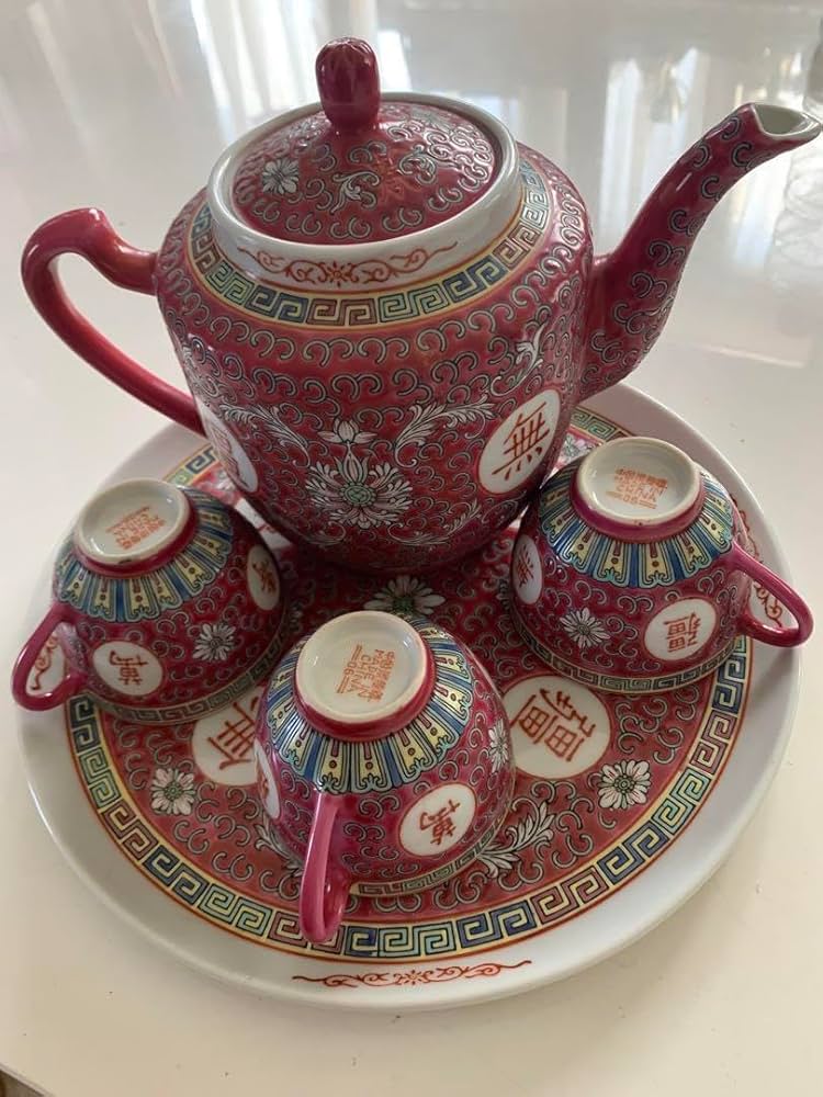 中国景徳鎮製 急須 セット 中国茶器 景徳鎮 中国茶器セット 茶壺
