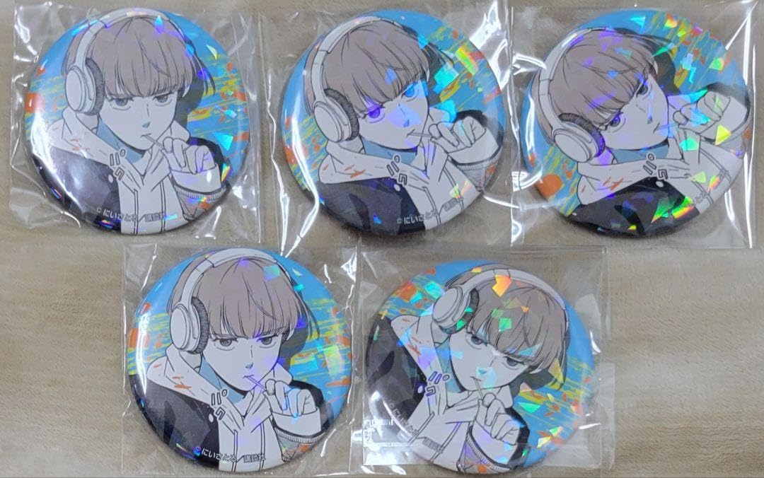 WIND BREAKER ウィンブレ 梶蓮 メタリック缶バッジ 9点セット WIND