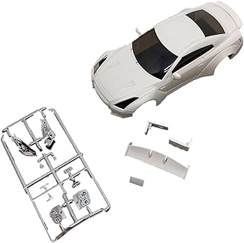 Kyosho Mini-Z アウディホワイトボディとパーツセット ホワイトボディ