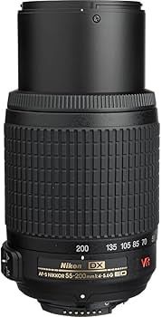 Amazon.com : Nikon 55-200mm f/4-5.6G ED IF AF-S DX VR [Vibration