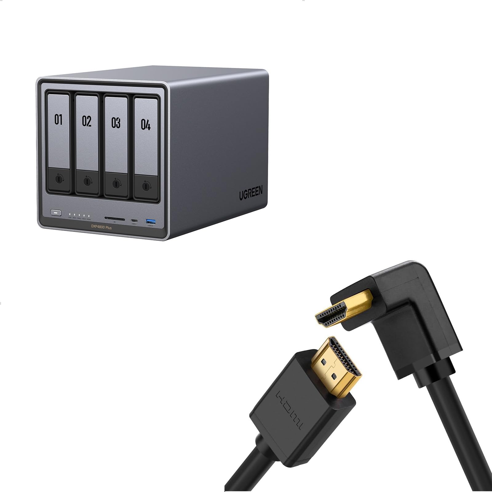 外付けハードディスク・ドライブ UGREEN DXP4800 Plus Personal Cloud