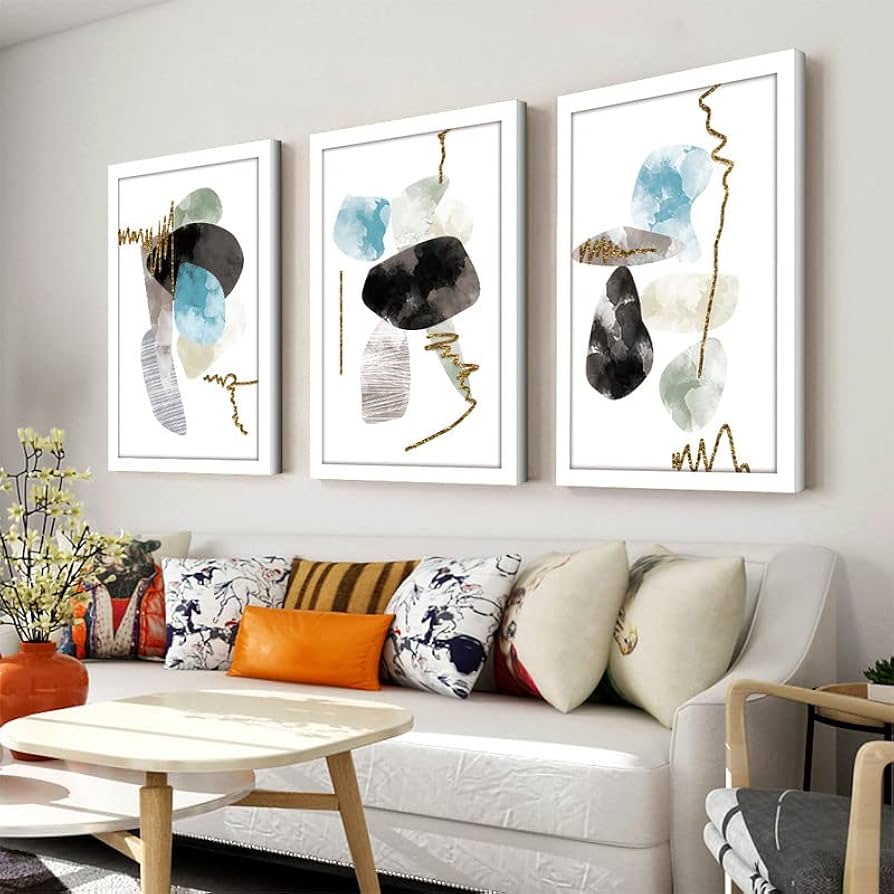 Amazon.co.jp: 3枚セット アートパネル 北欧 ノルディック 絵画 飾り絵