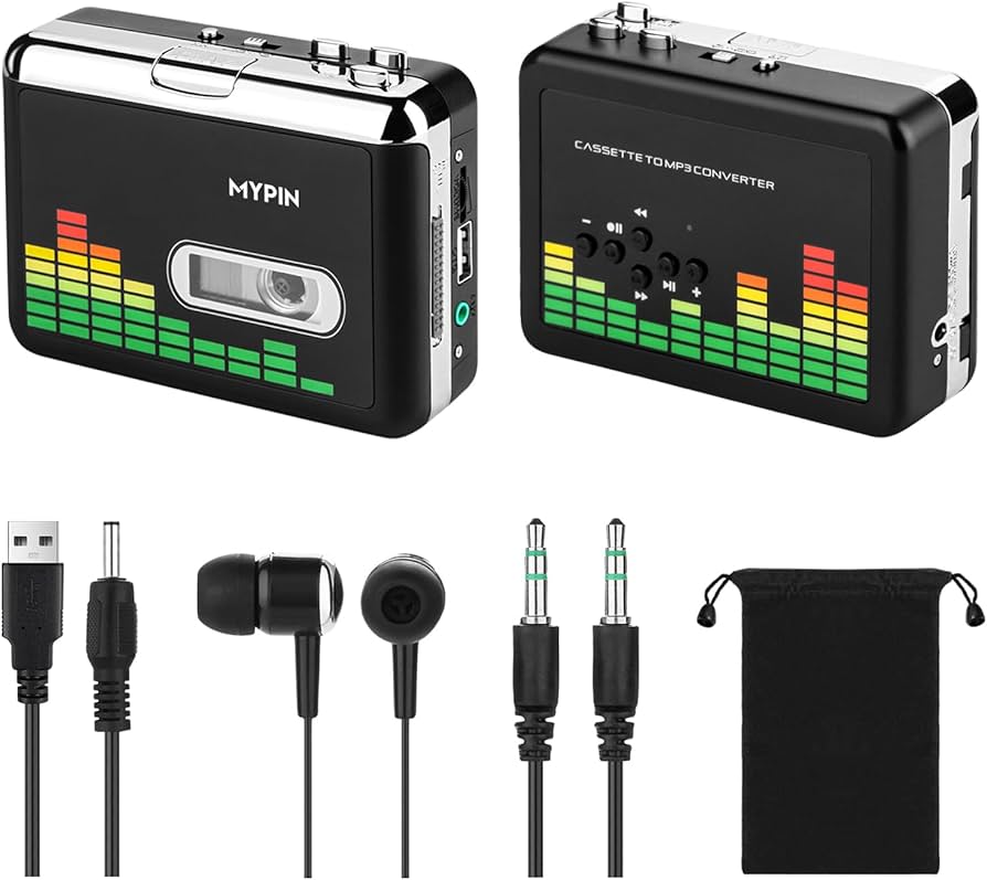 Amazon.co.jp: MYPIN MP3コンバーター カセットテーププレーヤー