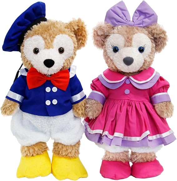 ダッフィ&シェリーメイ風セットアップ