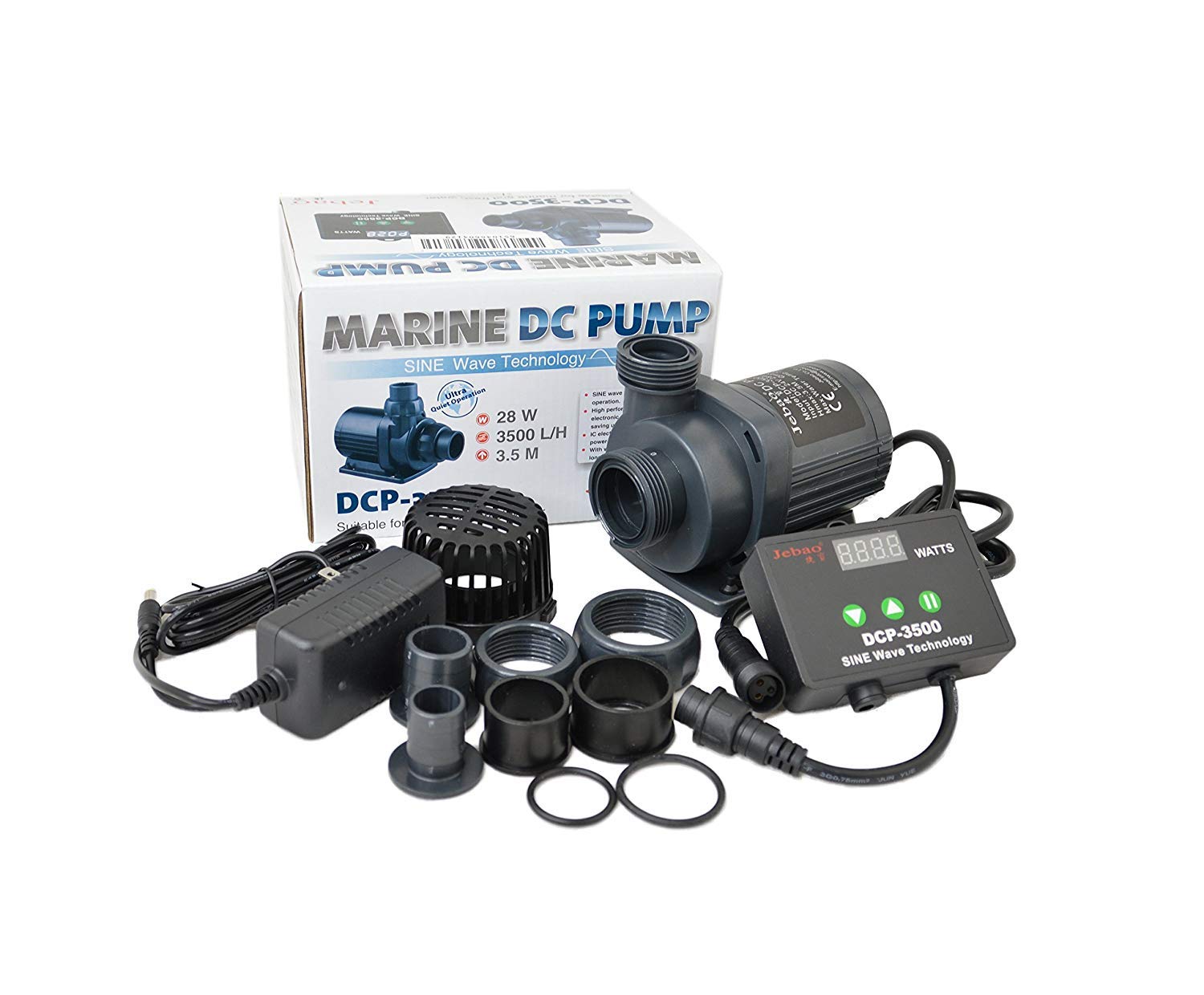 Amazon.com : Jebao DCP Sine Wave Water Return Pump (DCP-3500