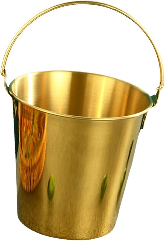 Amazon｜Milageto 金属製のアイスバケツ、ステンレス製の
