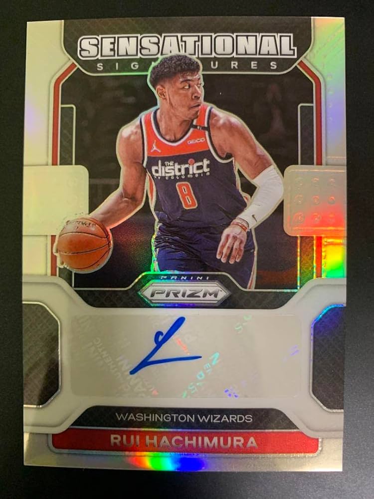 ジャージナンバー Panini NBA 八村塁 直筆サインカード ジャージ