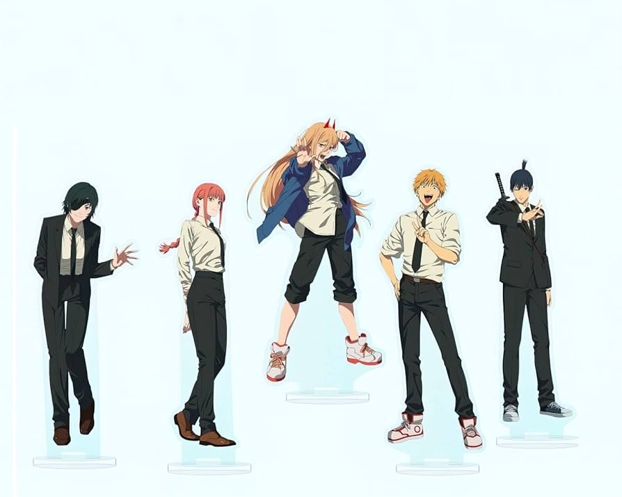 Amazon.co.jp: チェンソーマン アクリルスタンド デンジ ひめの マキマ