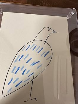 山口一郎 ブルーバード 原画 ポストカード blue bird 山口一郎 原画