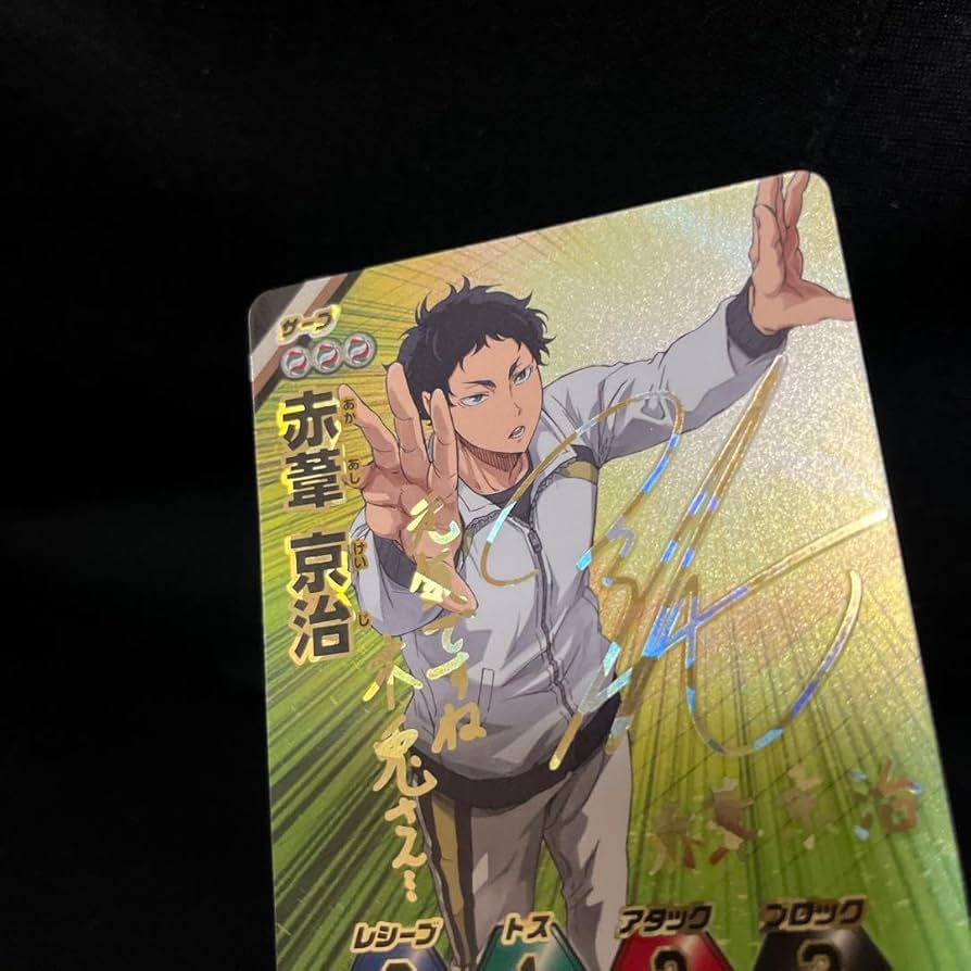 1650．ハイキュー バボカ 秘バボ サイン 赤葦京治 赤葦