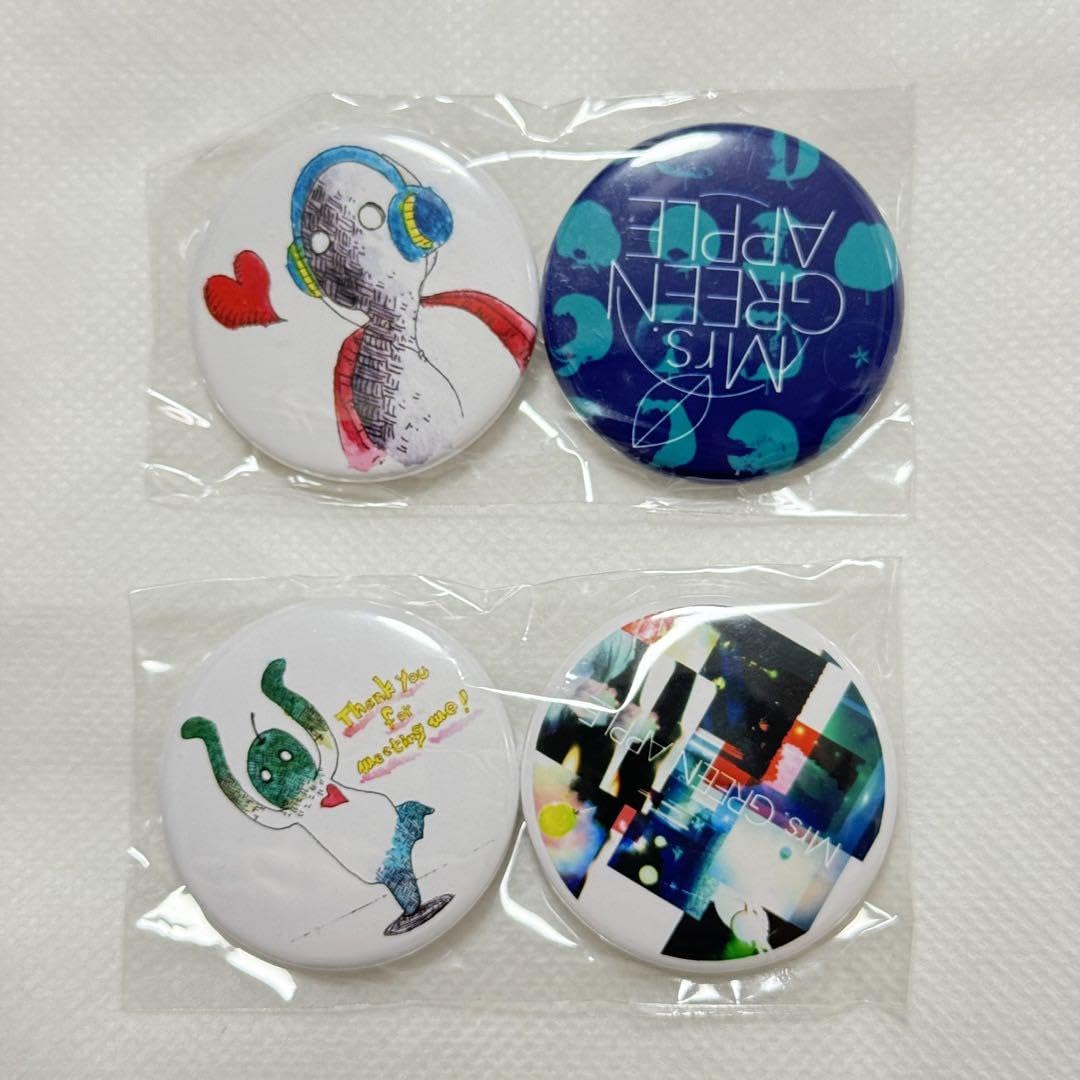 C*3様 Mrs. GREEN APPLE 缶バッジ 缶バッチ インディーズ時代 Mrs