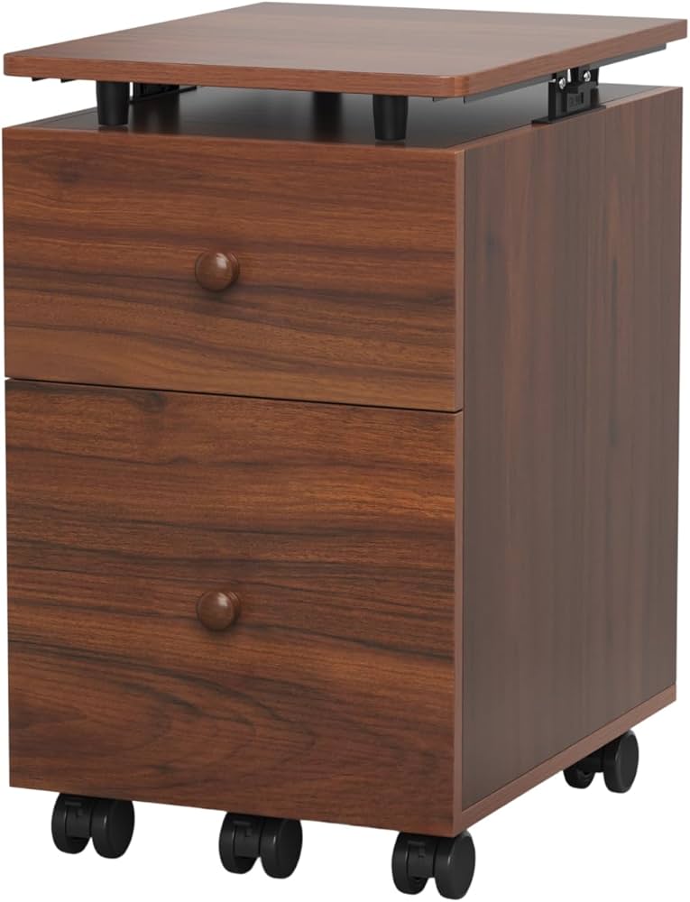 Amazon.co.jp: FLEXISPOT天板昇降式ワゴン キャスター付きオフィス