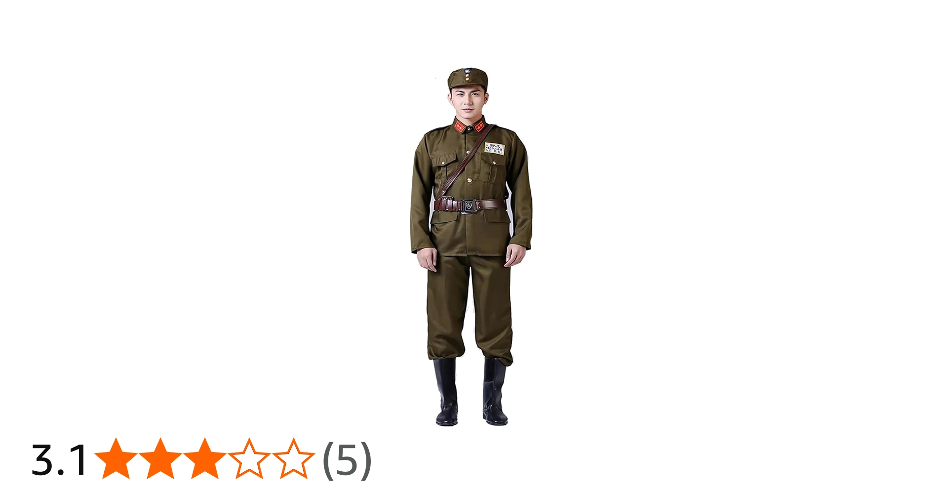 実物)台湾陸軍官品常装夏服上下セット(中華民国 軍常服 軍便服) 台湾軍