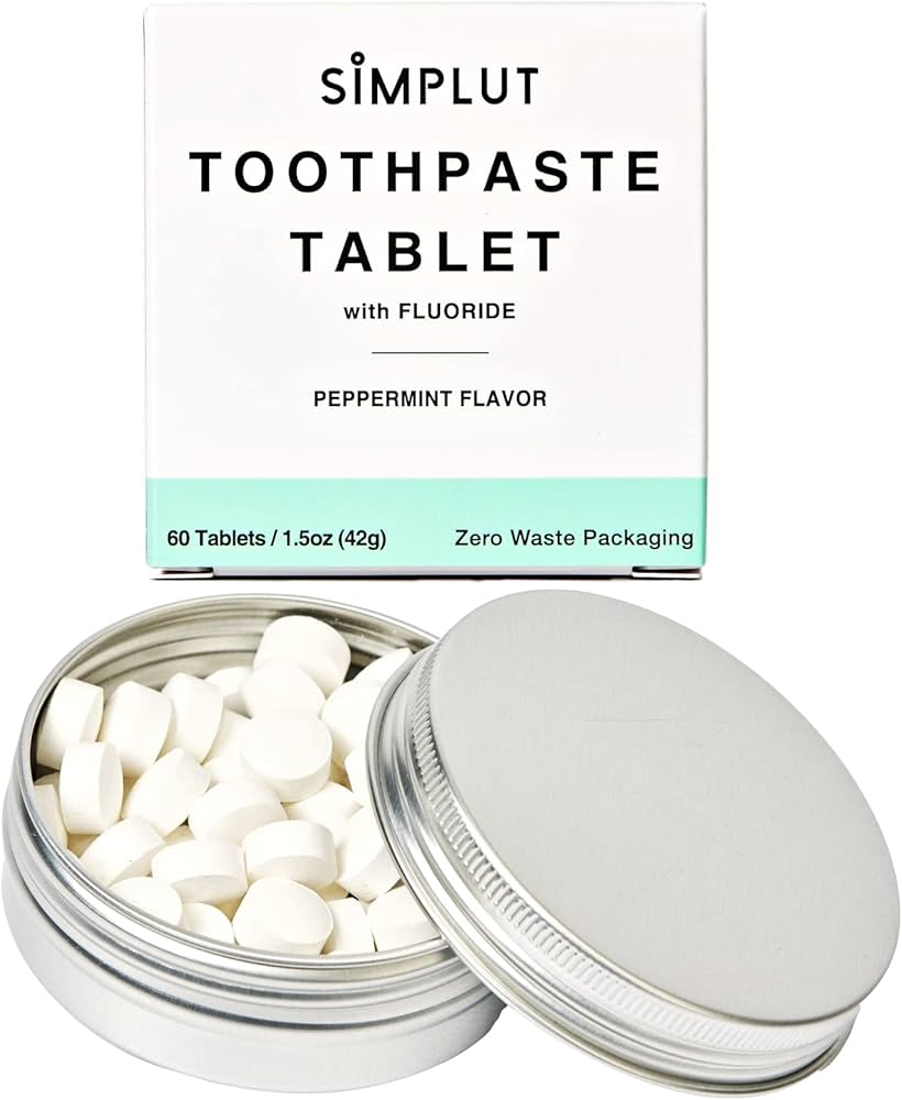 Amazon.com : Chewable Toothpaste Tablets with Fluoride, 60 Pack