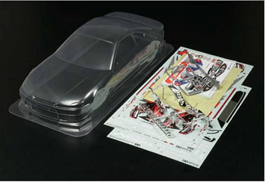Amazon.com: Tamiya 51258 Nismo Coppermix Silvia Spare Body : Toys