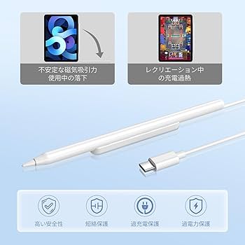 Amazon.co.jp: Apple Pencil 第二世代 用 なワイヤレス充電ケーブル