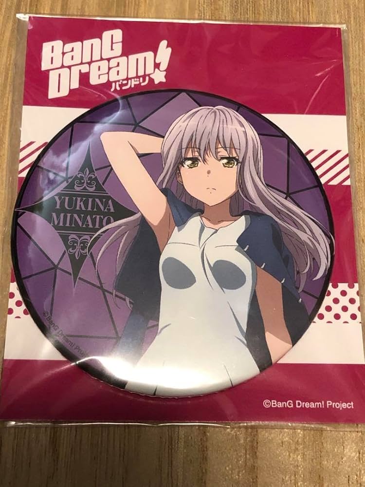 バンドリ gigo student 缶バッジ 湊友希那 BanG Dream! 缶バッジ 湊