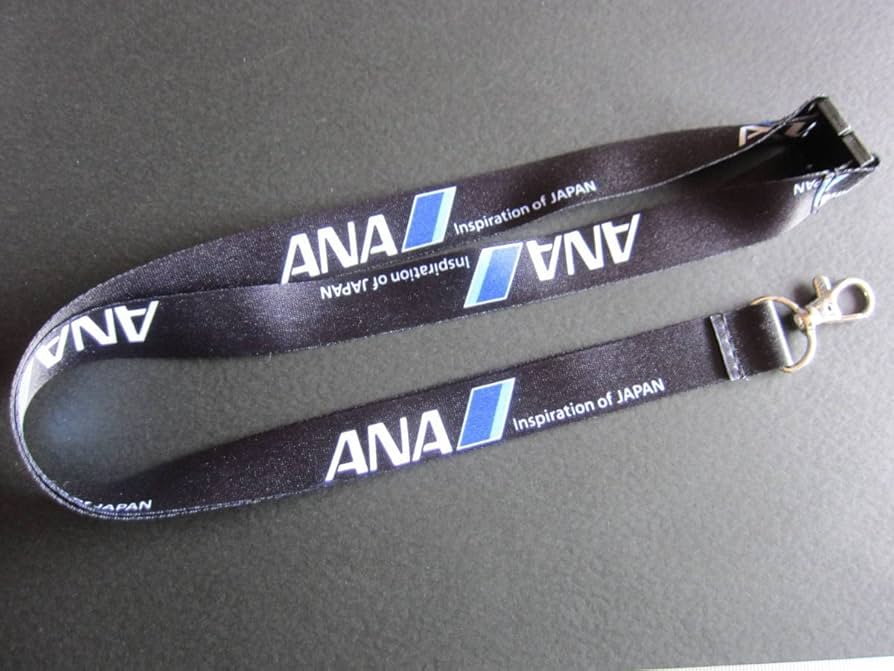 Amazon.co.jp: ANA□Inspiration of JAPAN□ネックストラップ□BLACK