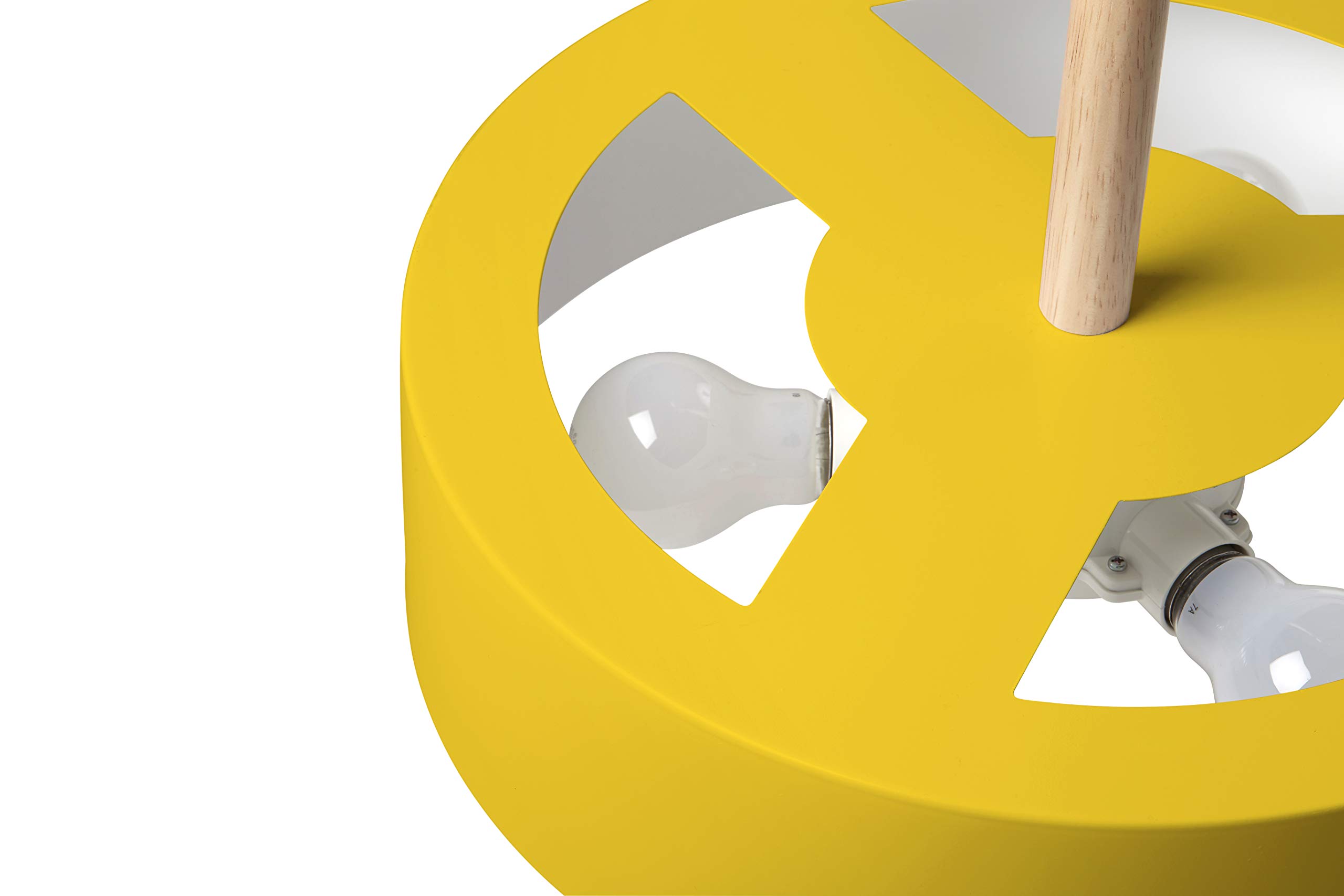 オリカ olika イエロー 3灯 照明 ペンダントライト 引っ掛けシーリング