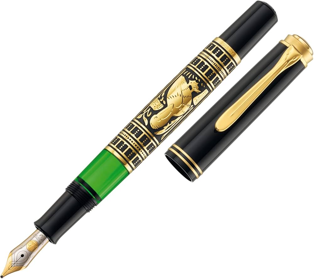 Amazon.co.jp: Pelikan ペリカン 万年筆 M 中字 トレド M700 正規輸入