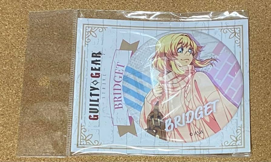 ギルティギア GUILTY GEAR ブリジット 缶バッジ 【公式通販】