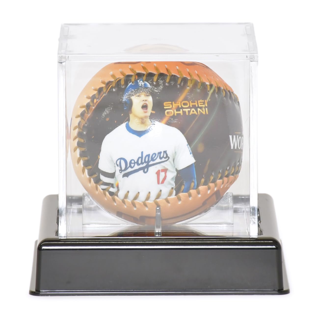 ドジャース 大谷翔平選手 直筆サイン MLB試合球 2025ディスプレイ