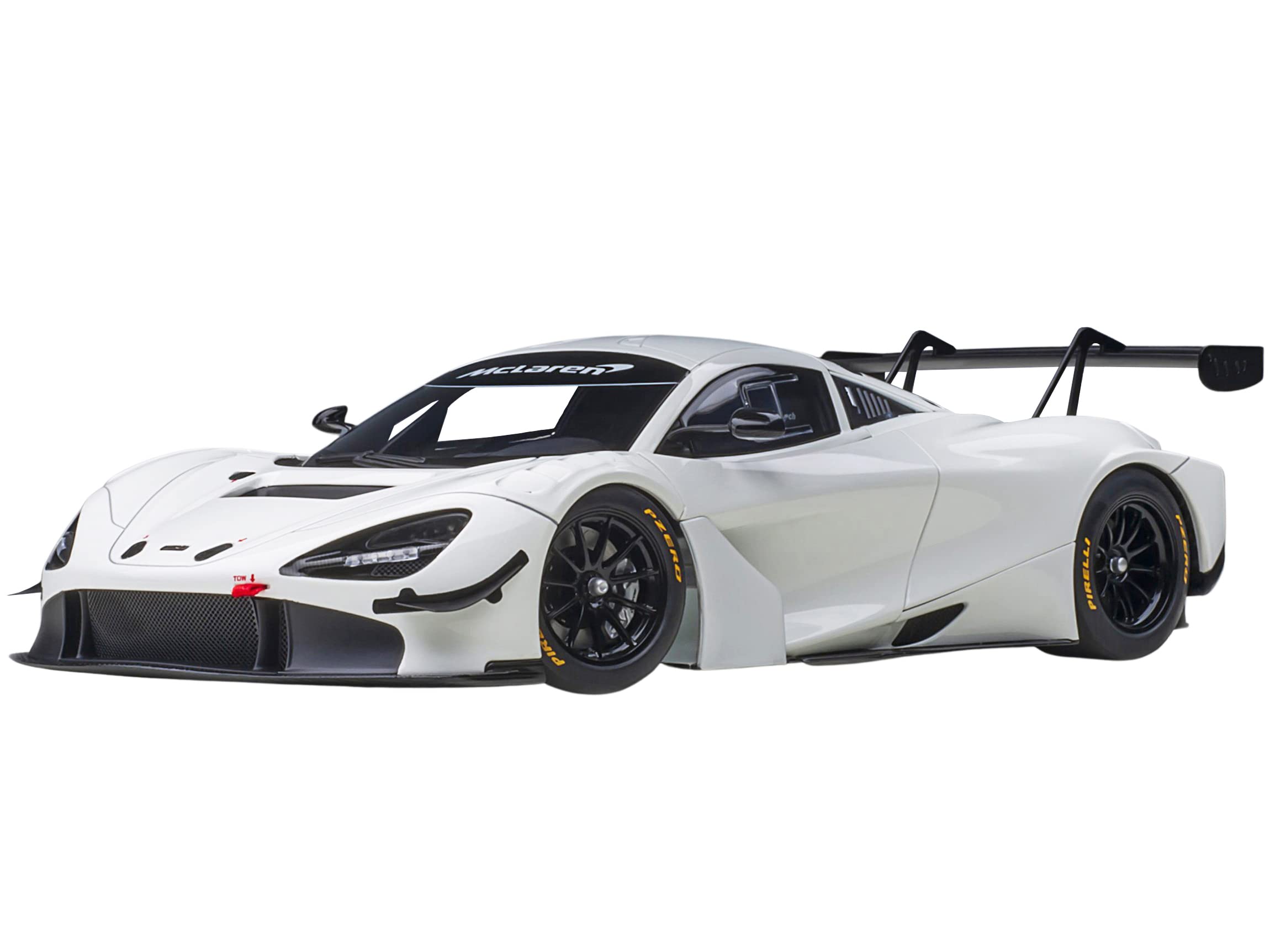 Amazon.com: Auto Art Models McLaren 720S GT3 Gloss White 1/18